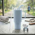 Toony Tumbler 1800ml - Insulated Travel Mug with Handle & Straw