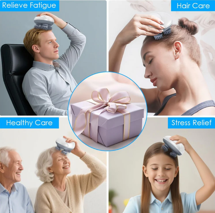 Smart Electric Scalp Massager (1 Pc)