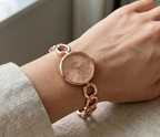VOXRO Geometric Link Quartz Timepiece